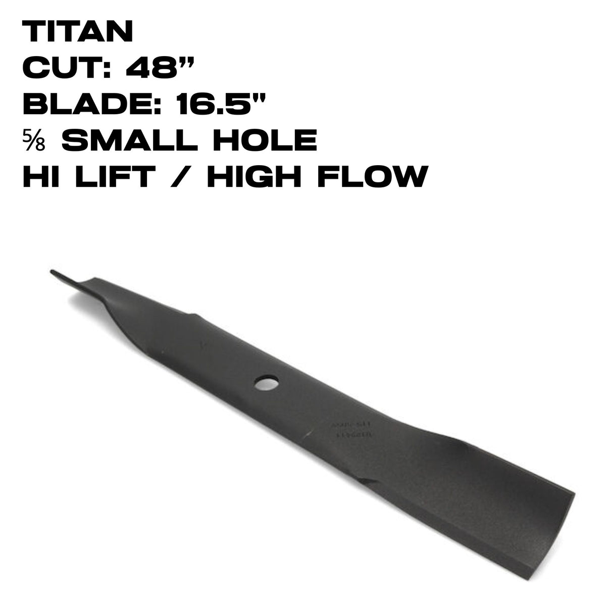 Toro Hi Flow Blade | 16.5" | Titan | 48" Deck | 117-7277-03