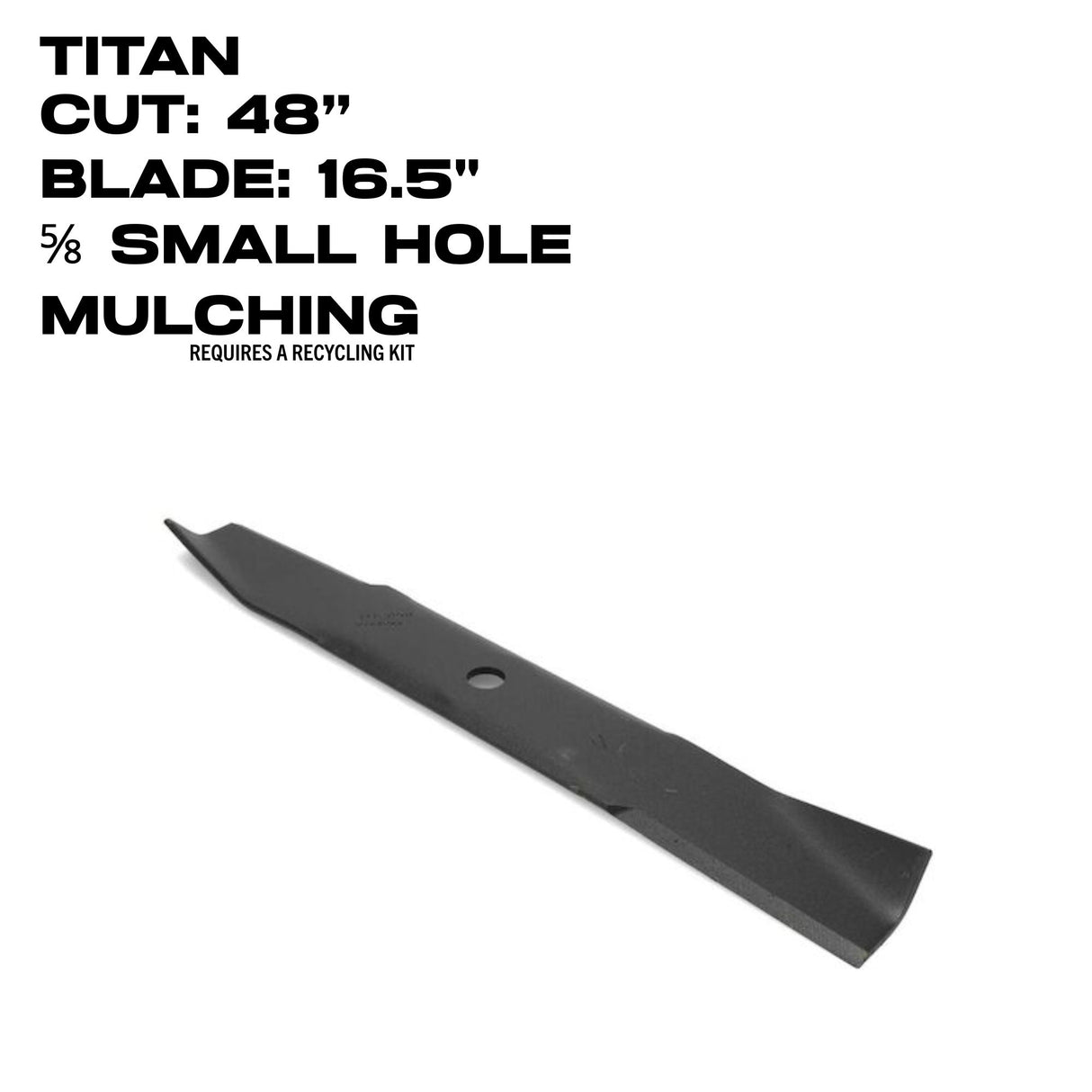 Toro Mulching Blade | 16.5" | Titan | 48" Deck | 117-7278-03