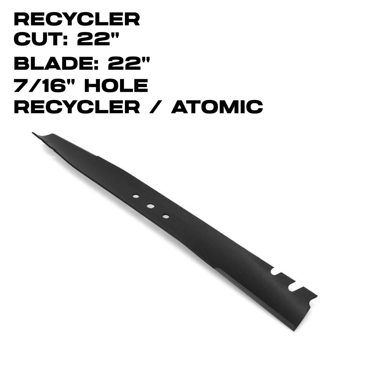 Toro Recycler / Atomic Blade | 22" | For 22" Recycler | 131-4547-03