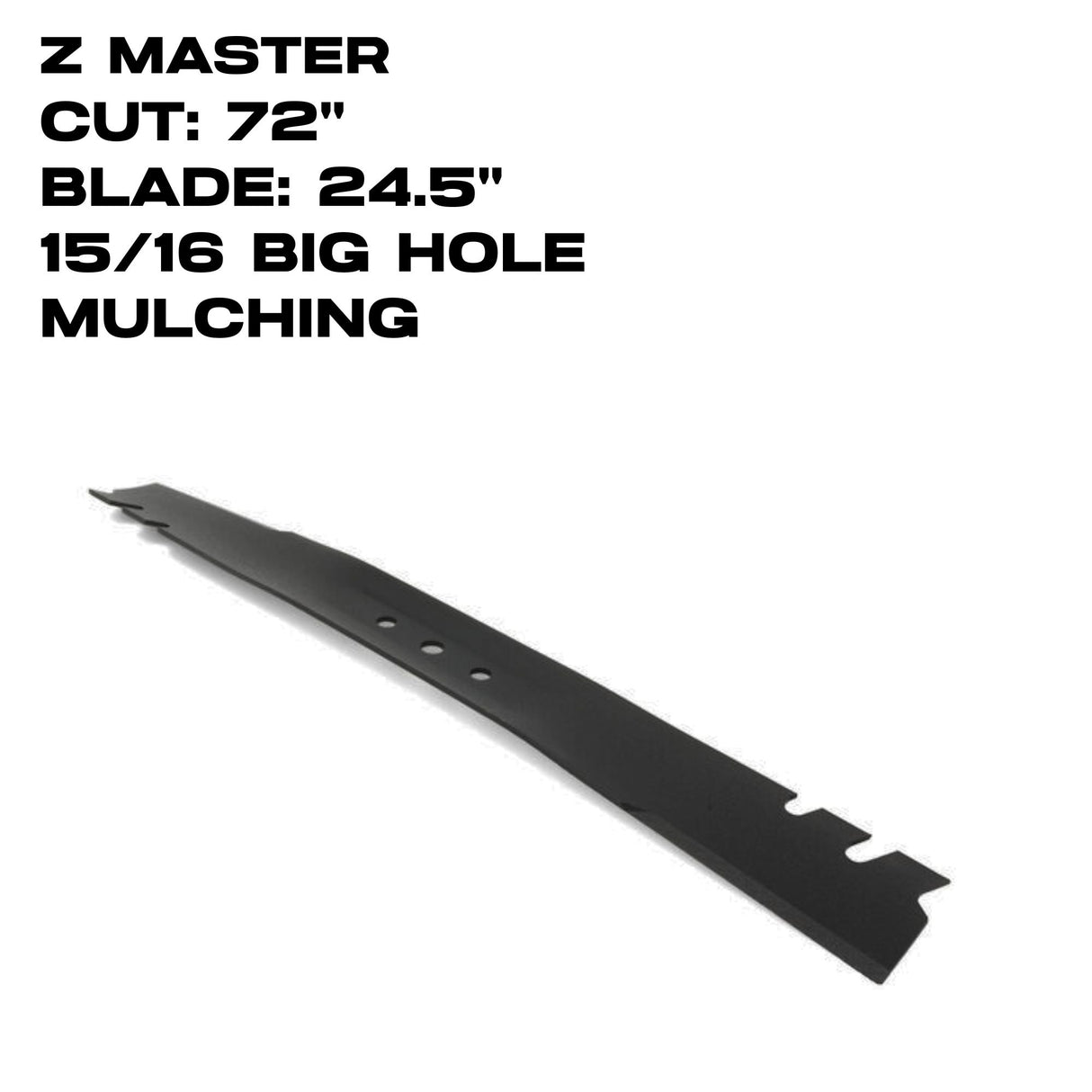 Toro Mulching Blade | 24.5" | Z Master | 72" Deck | 140-1238