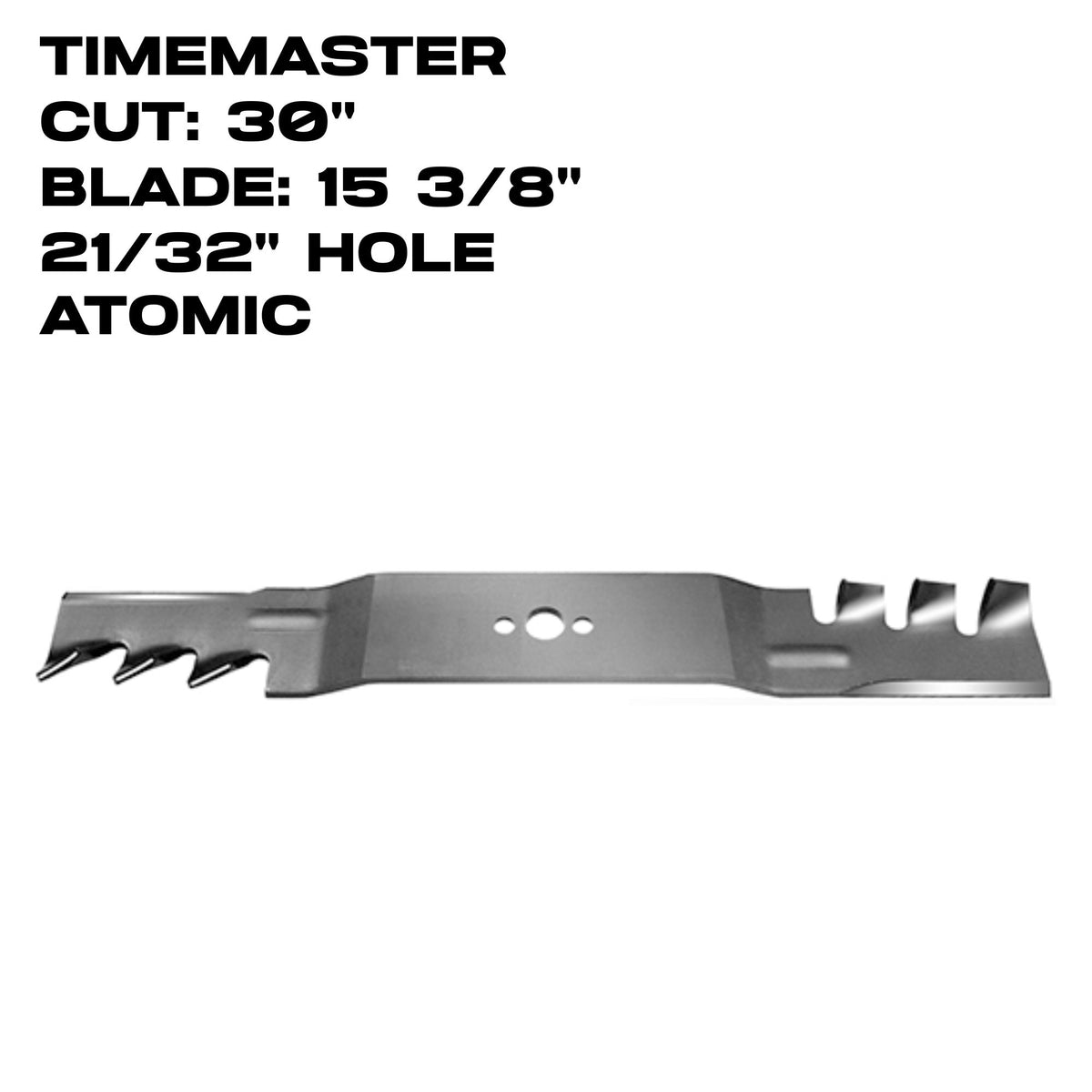 Rotary Copperhead Mulching Blade | TimeMaster | 15-3/8 Inch | 30" Deck | 14420