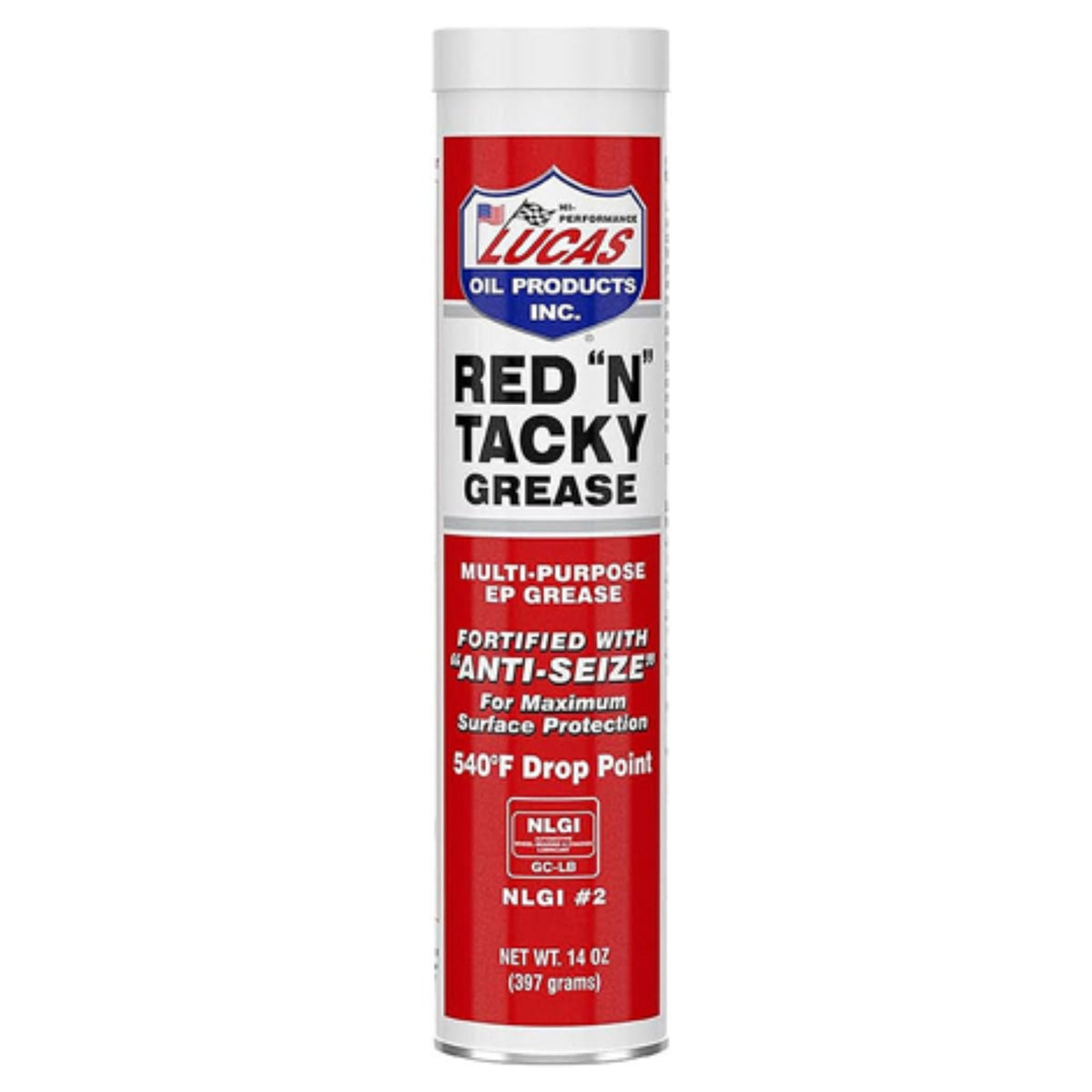 Lucas Red "N" Tacky Grease 14 Oz. | 17203