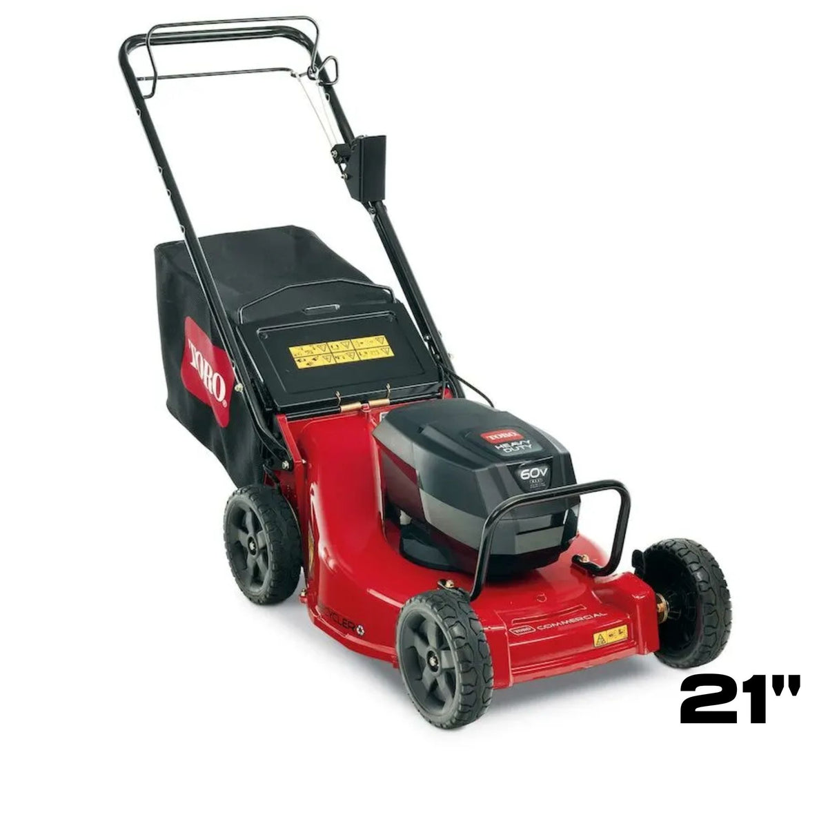 Toro Heavy Duty | 21 in. Deck | 60V MAX | Gas Powered Push Lawn Mower | 22282