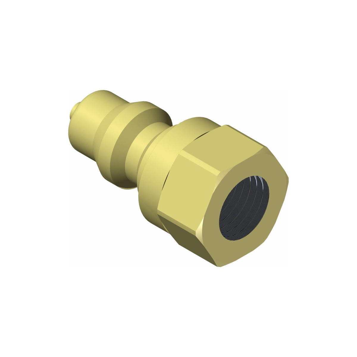 Ventrac Coupler, Quick Male 1/4 | 23.0104