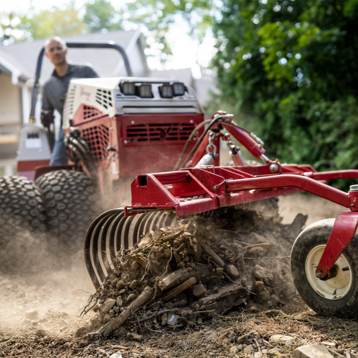 Ventrac KR502 Landscape Rake | 39.55431 | Main Street Mower | Winter Garden | Clermont | Ocala
