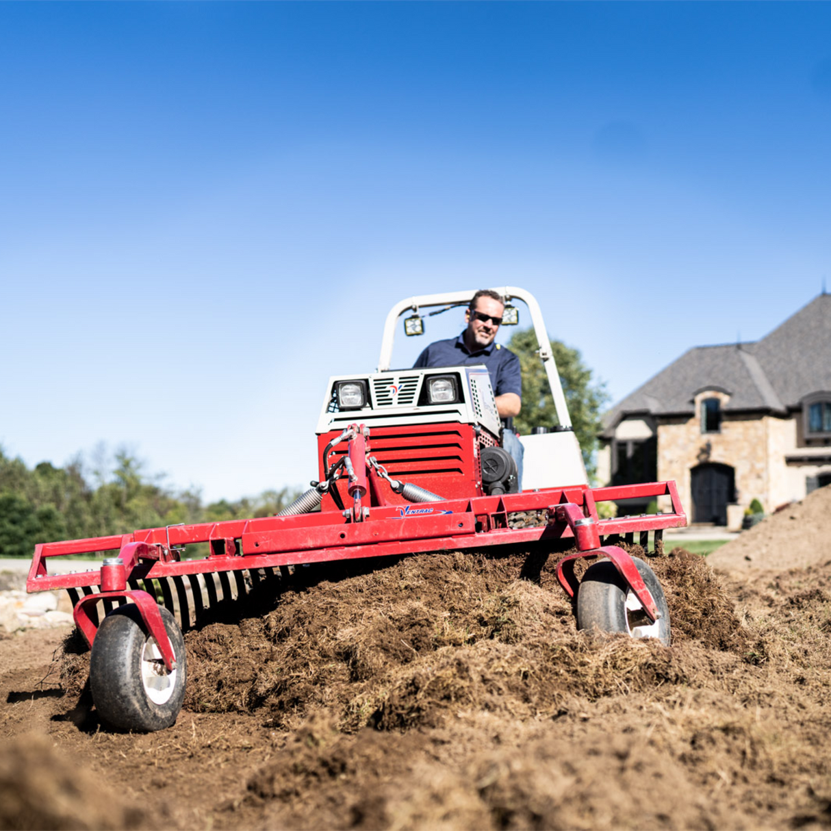Ventrac KR502 Landscape Rake | 39.55431 | Main Street Mower | Winter Garden | Clermont | Ocala