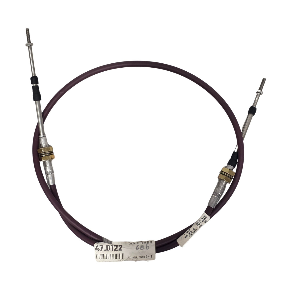 Ventrac Hi-Low Shift Cable | 47.0122
