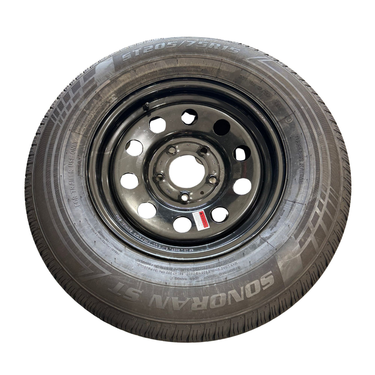 Dexter Trailer Tire | ST205/75/15 | 5 ON 5" | 915-550-003