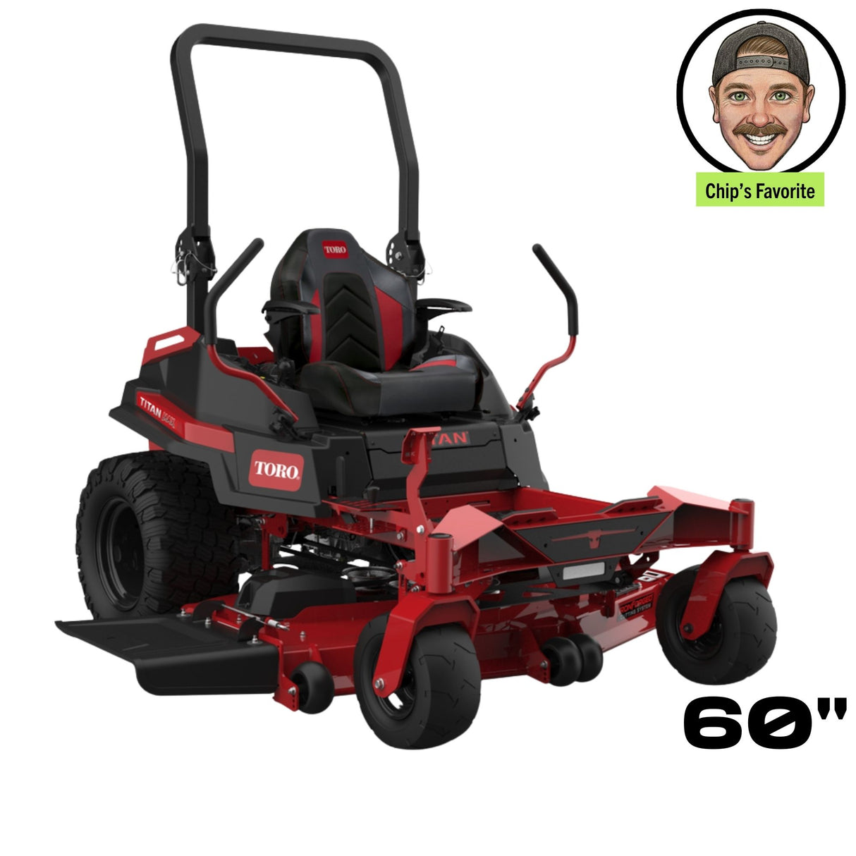 Toro TITAN MAX | 60" Deck | 26hp Kohler | Zero Turn Mower | 76606