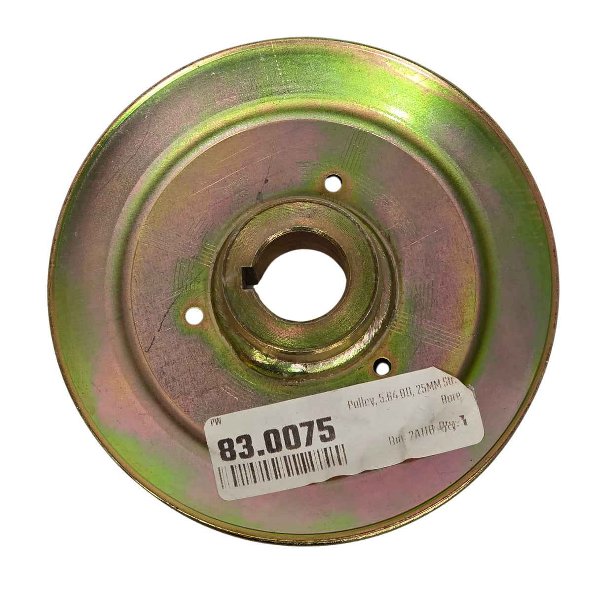 Ventrac Pulley | 5.64 OD, 25MM Str. Bore | MK960 | 83.0075