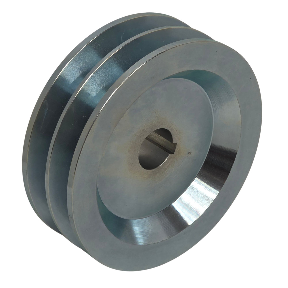 Ventrac Pulley | 5.7" 2 Groove, 25 mm Bore, 1/4" | MK960 | 83.2BK5725