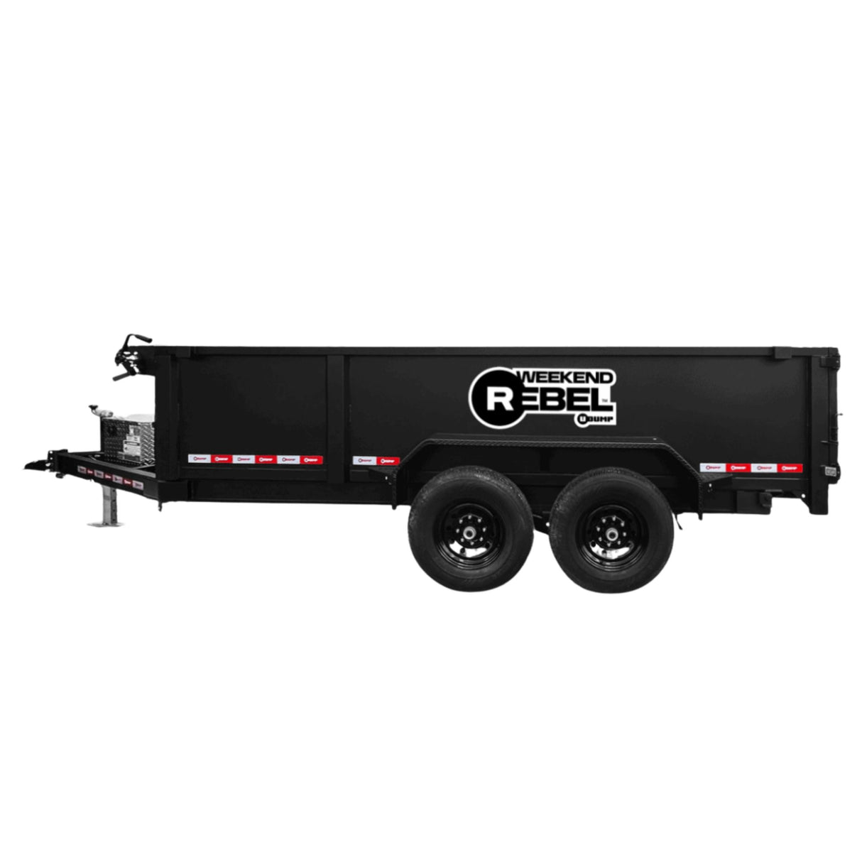 U-Dump Trailer | 7FT X 14FT | 14k GVWR | Tandem Axle | 831414T-31 REBEL