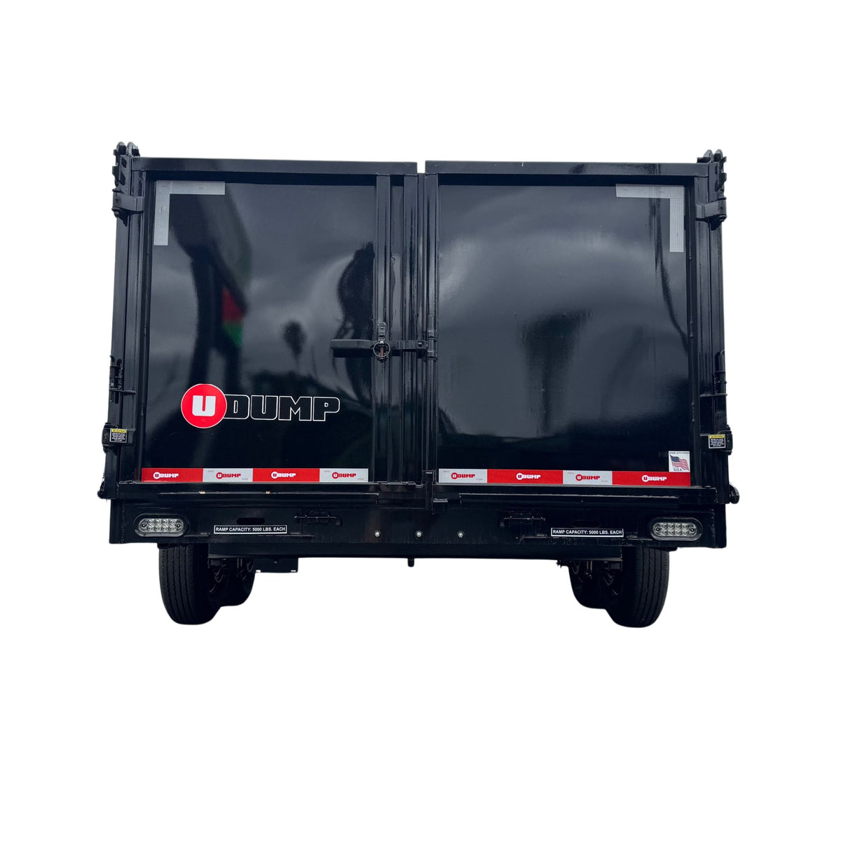 U-Dump Trailer | 14FT | Low-Profile | Tandem Axle | Telescopic | 831614T-48 LP-PRO