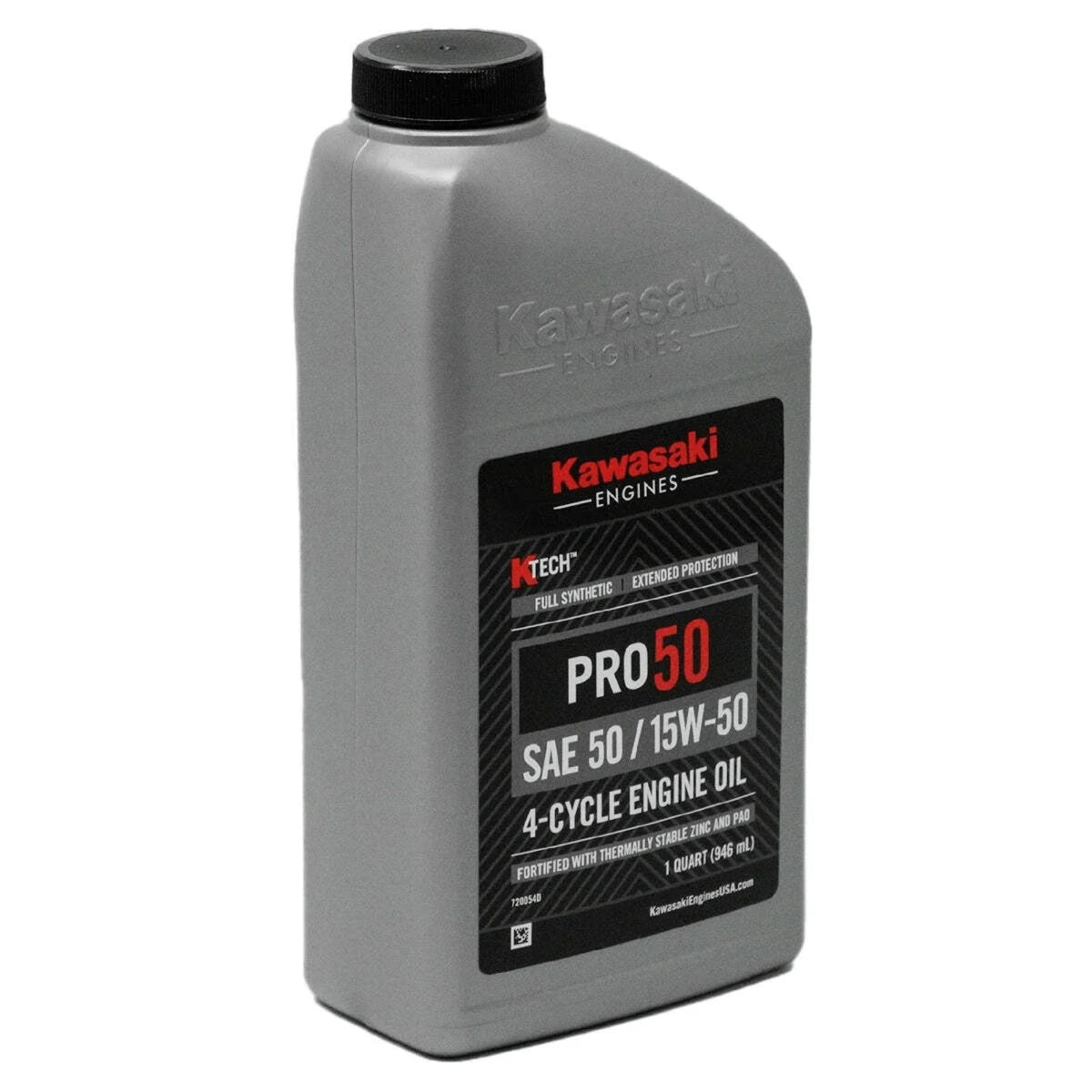 Kawasaki 4-Cycle Engine Oil | Pro50 SAE50 | 15W-50 Oil 1 Qt. | 99969-6700