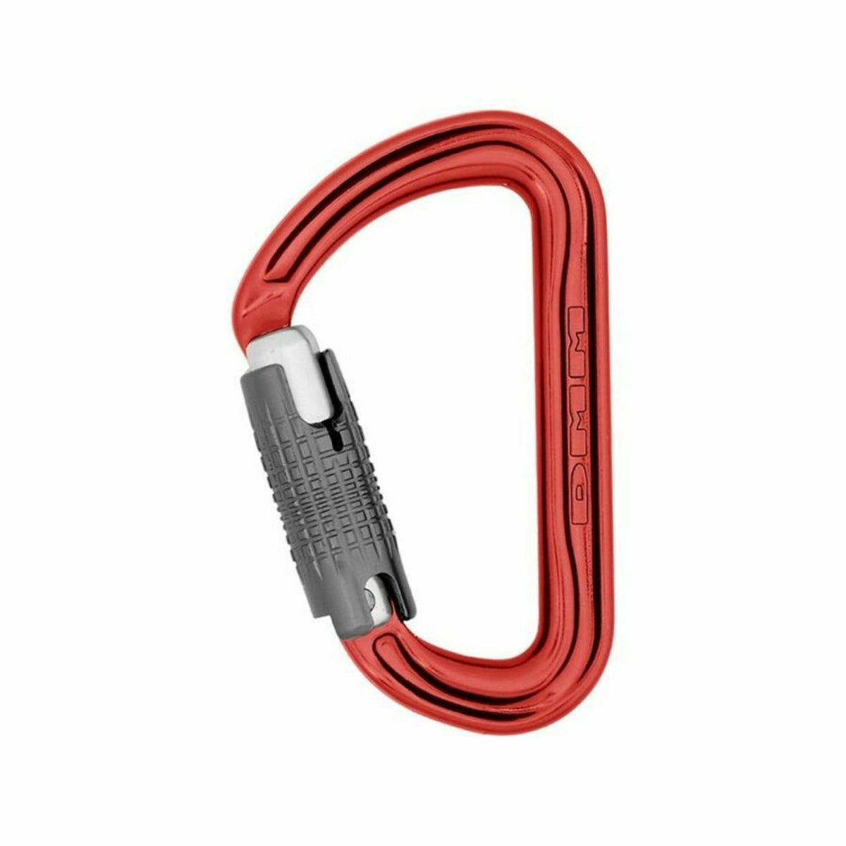 Shadow Locksafe Carabiner | Titanium / Red | A307
