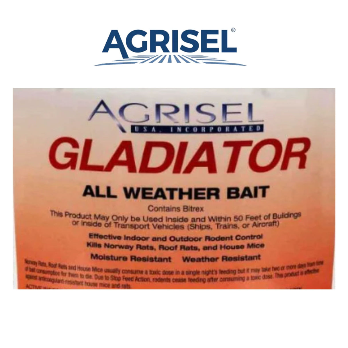 Agrisel Gladiator Rodenticide | 5oz Pellet Pack