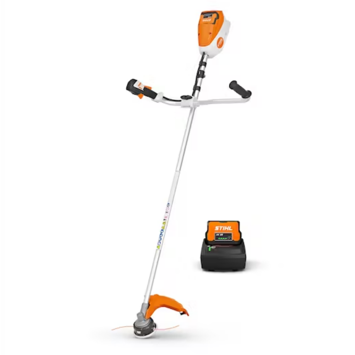 STIHL FSA 80 Battery Powered Timmer with Bike Handles and AK20 & AL101 | Main Street Mower | Winter Garden | Clermont | Ocala