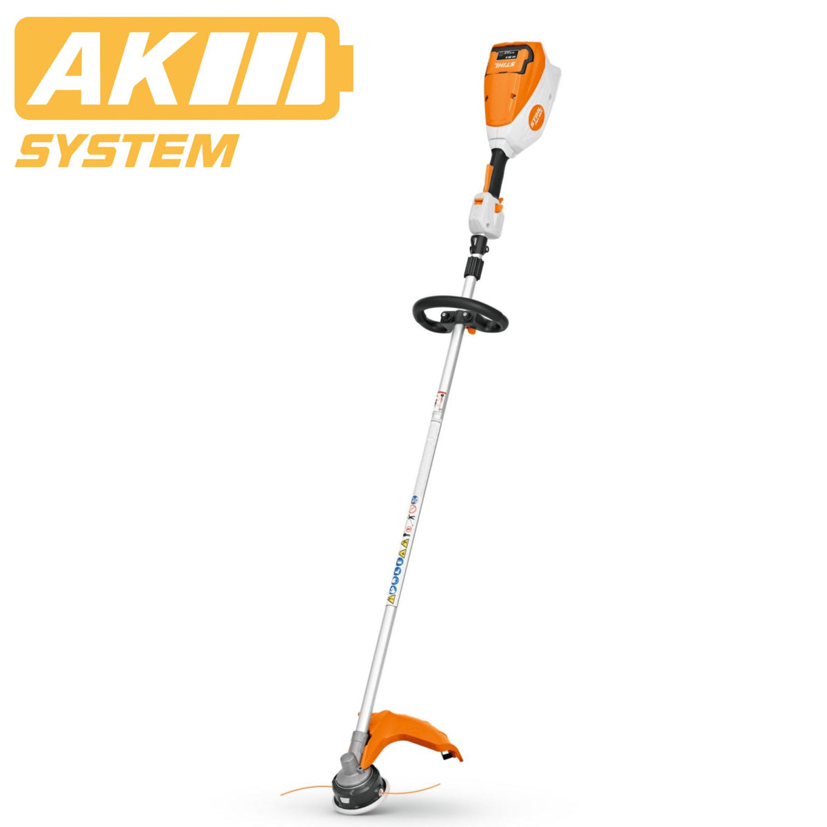 STIHL FSA 80 Battery Powered Timmer with Bike Handles and AK20 & AL101