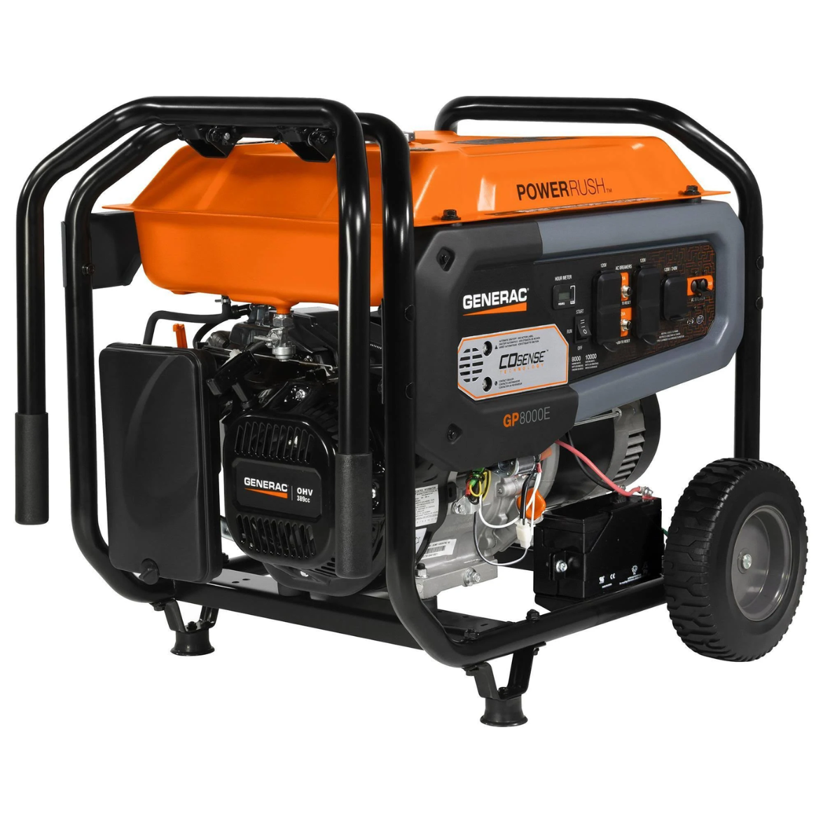 Generac 8000 watt Portable Generator | Main Street Mower | Winter Garden | Clermont | Ocala