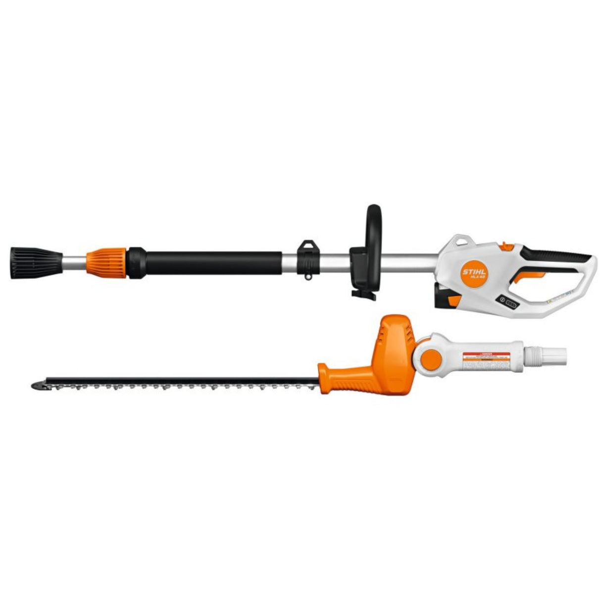 STIHL HLA40 Battery Powered Extended-Reach Hedge Trimmer with Battery & Charger