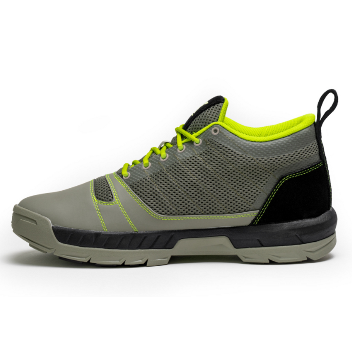 Men's Kujo Lightweight Breathable Mesh Water Resistant Yard Work Shoe in Gray/Green | Main Street Mower | Winter Garden | Clermont | Ocala