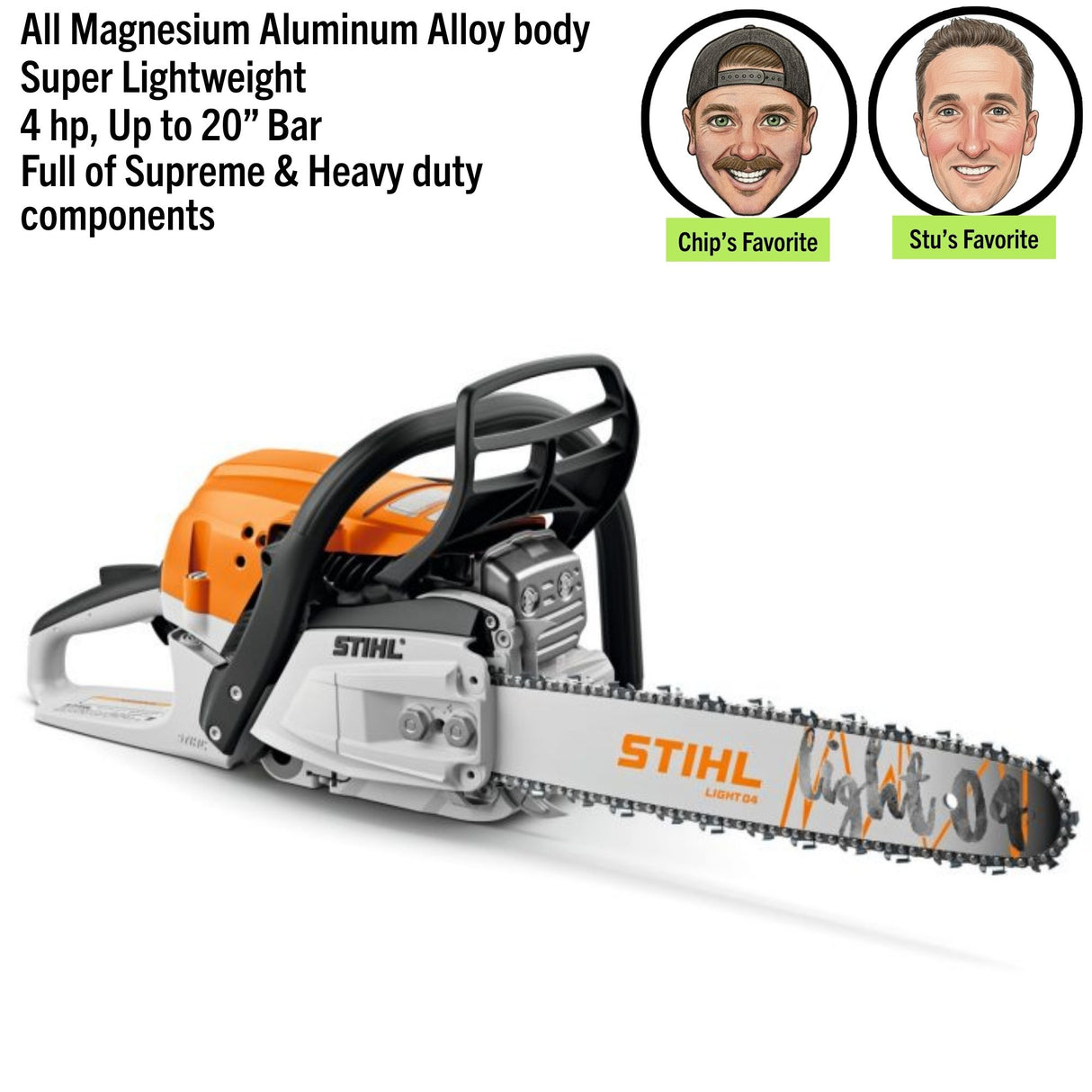 STIHL MS 261 | 18" | Gas Powered Chainsaw
