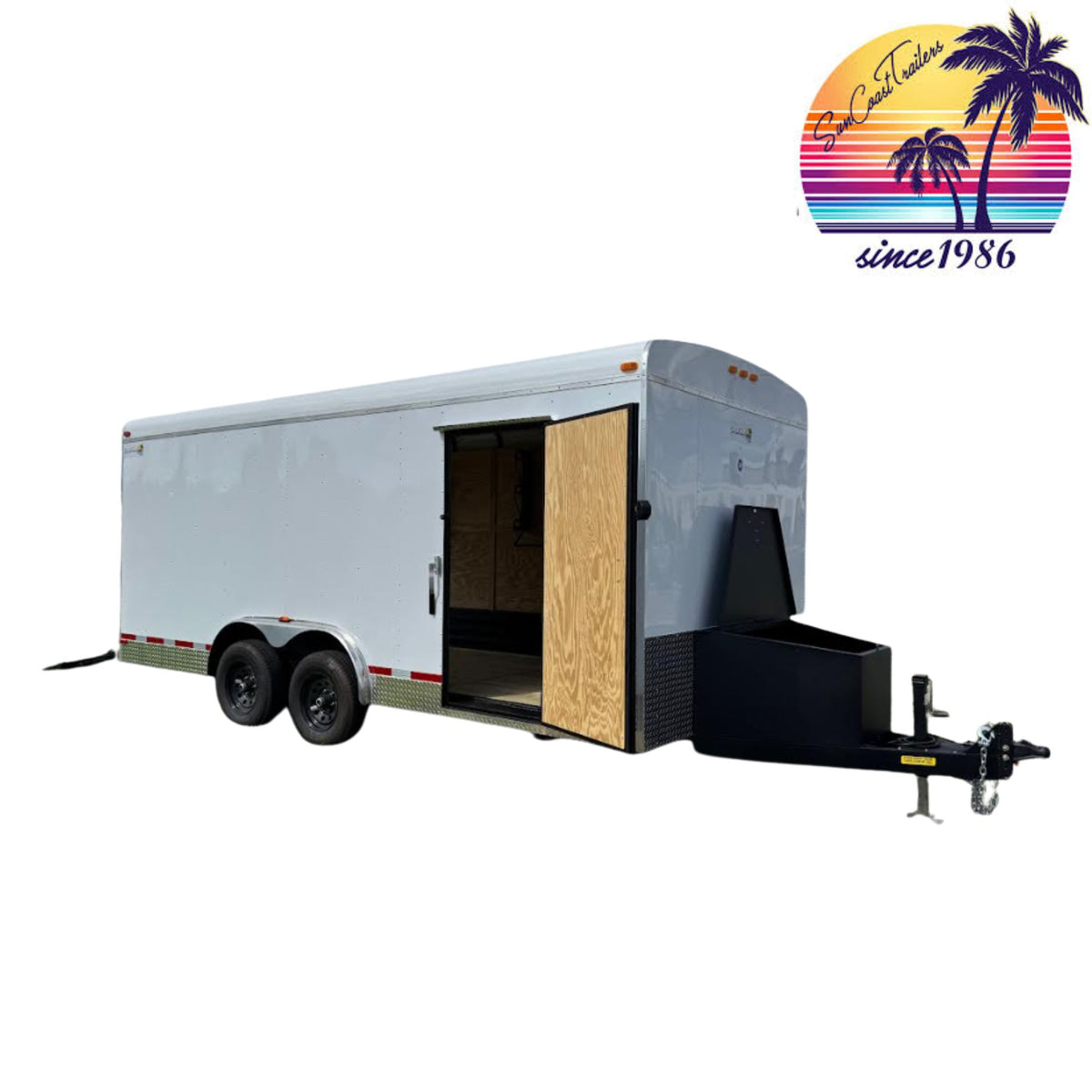 Suncoast 8’x20’x6’.5” | Tandem Axle | Enclosed Trailer | SCE8X20H65K10