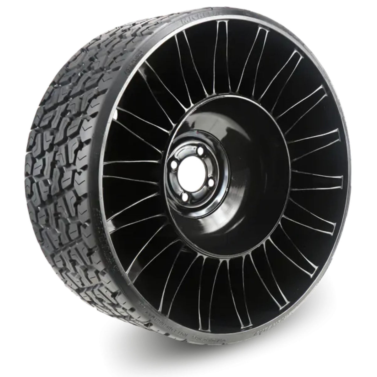 MICHELIN X Tweel Turf | 24 X 12 X 12 | Titan, Titan Max Havoc, Z Master 2000, 4000, GrandStand | -2.2 Offset | 4/4 Bolt Pattern | 77185