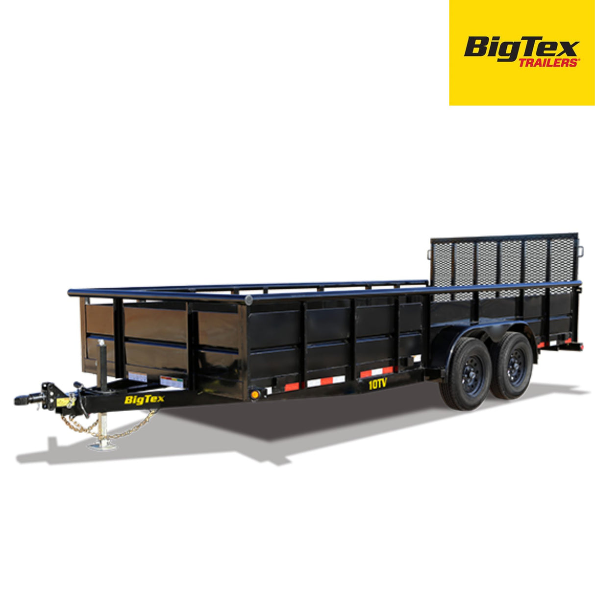 Big Tex Utility Trailer | 16FT | Vanguard | Tandem Axle | 10TV-16BK