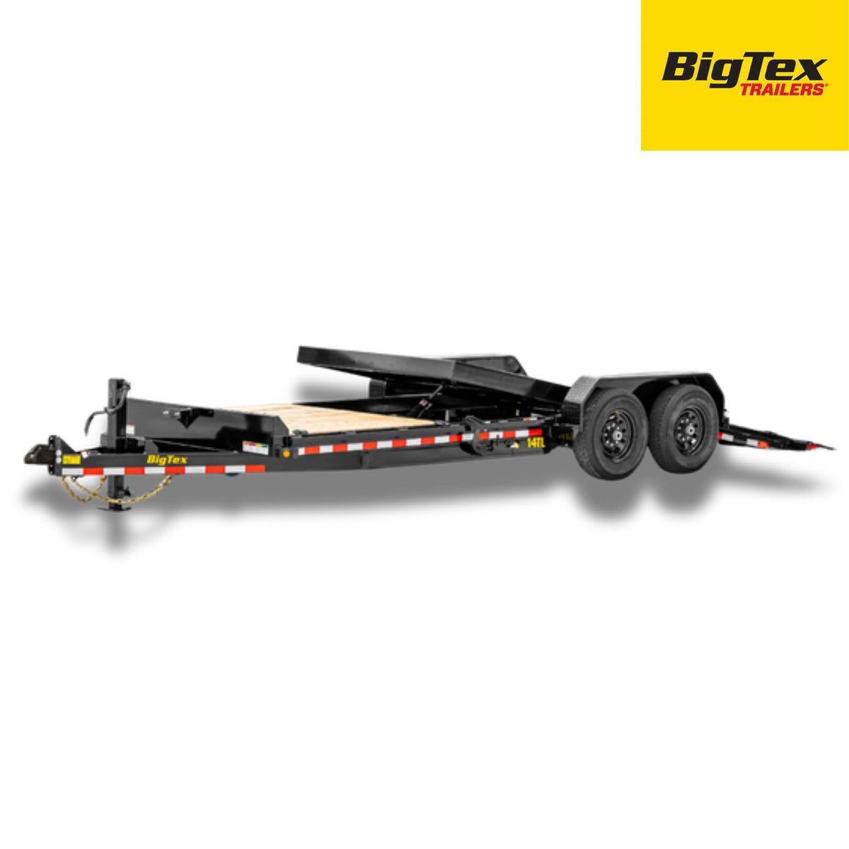 Big Tex HD Tilt Bed Equipment Trailer | 22FT | Tandem Axle | 14TL-22BK