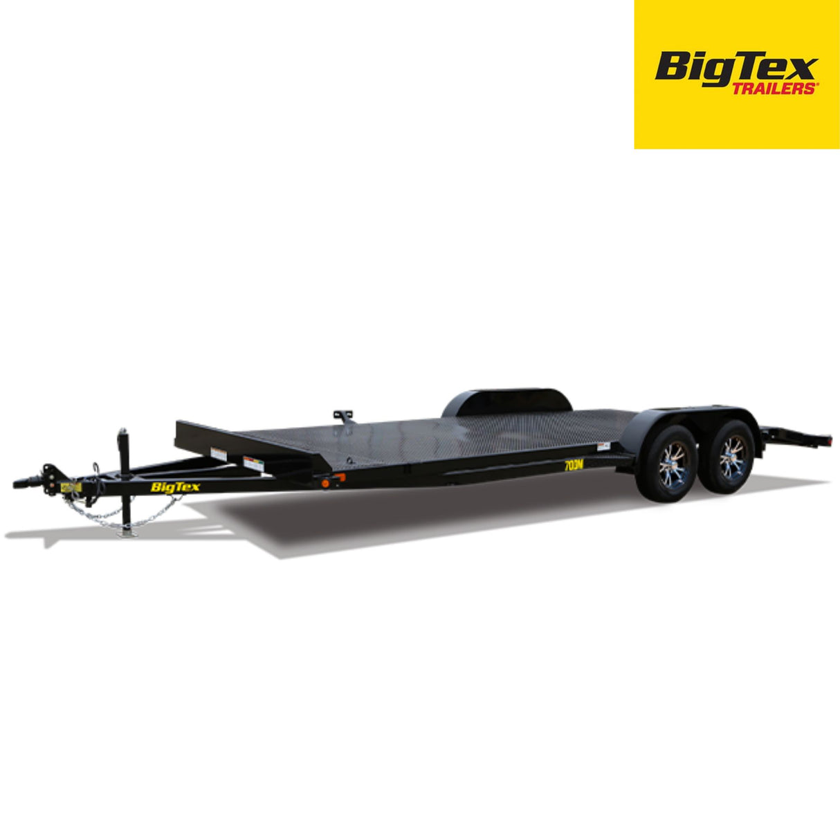 Big Tex Car Hauler | 20FT | Tandem Axle | Diamond Back | 70DM-20BK2B