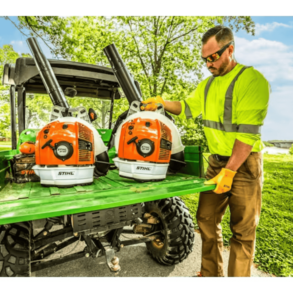 STIHL BR 600 Gas Powered Backpack Blower | Main Street Mower | Winter Garden | Clermont | Ocala