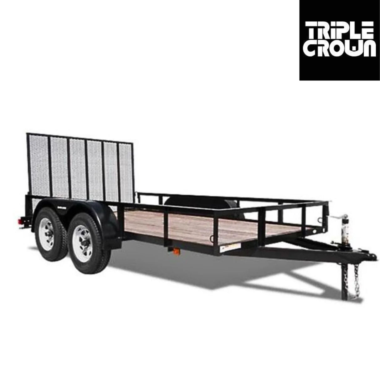 Triple Crown Utility Trailer | Tandem Axle | 6x16 | Gate | U6X16TG