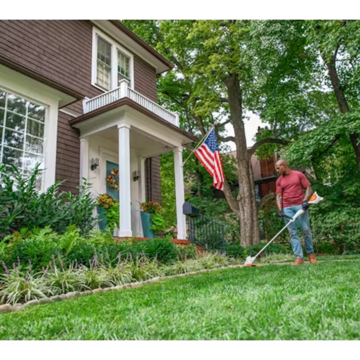 STIHL FSA 57 Battery Powered String Trimmer w/ AK 10 and AL 101 | Main Street Mower | Winter Garden | Clermont | Ocala