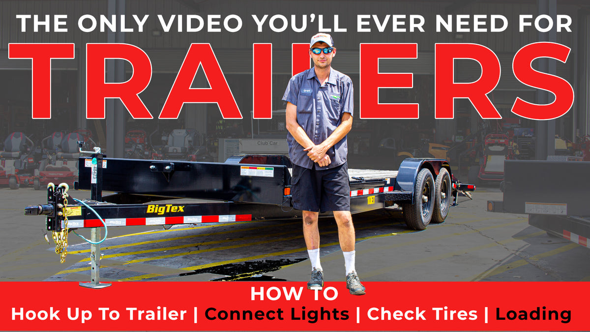 Everything you need to know about Trailers - Trailers 101 - Hookup, Lights, Tires, and Loading