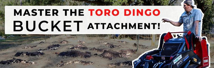 Master the Toro Dingo bucket attachment in minutes! Discover easy, effective techniques to accelerate your gardening tasks.