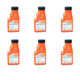 STIHL High Performance 2-Cycle Engine Oil | 2.6 fl oz | Pack of 6 | Makes 1 Gallon | 0781 319 8011