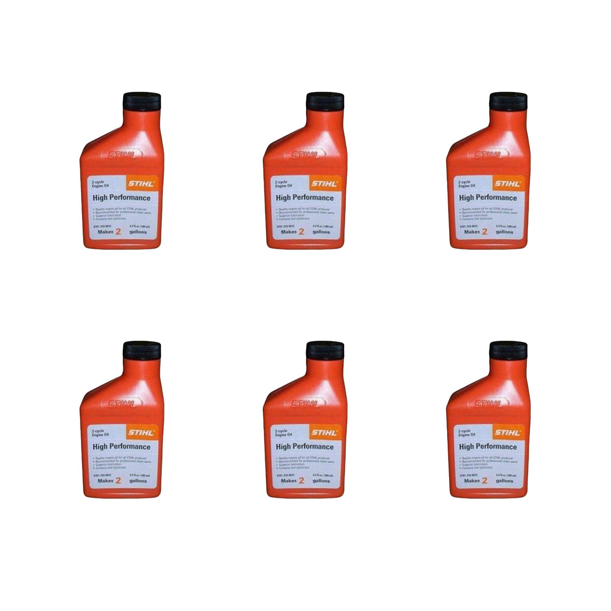 STIHL High Performance 2-Cycle Engine Oil 5.2 oz | Makes 2 Gallon | 0781 319 8050
