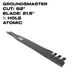 Toro Atomic Blade |  21.5" | GroundsMaster | 62" Deck | 104-1303