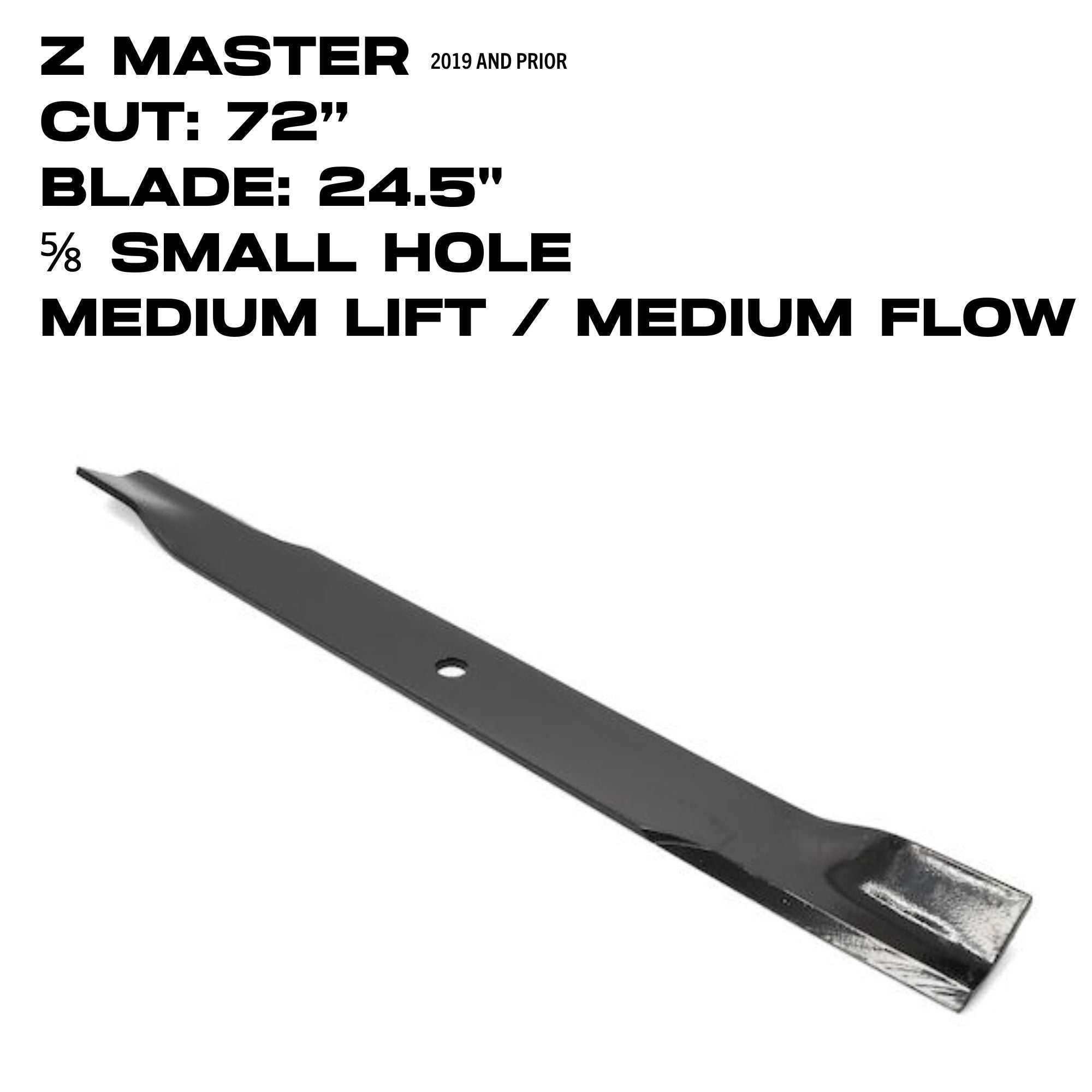 Toro Medium Flow Blade | 24.5