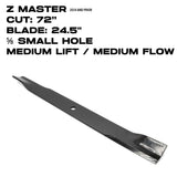 Toro Medium Flow Blade | 24.5" | Z Master | 72" Deck | 105-7711-03
