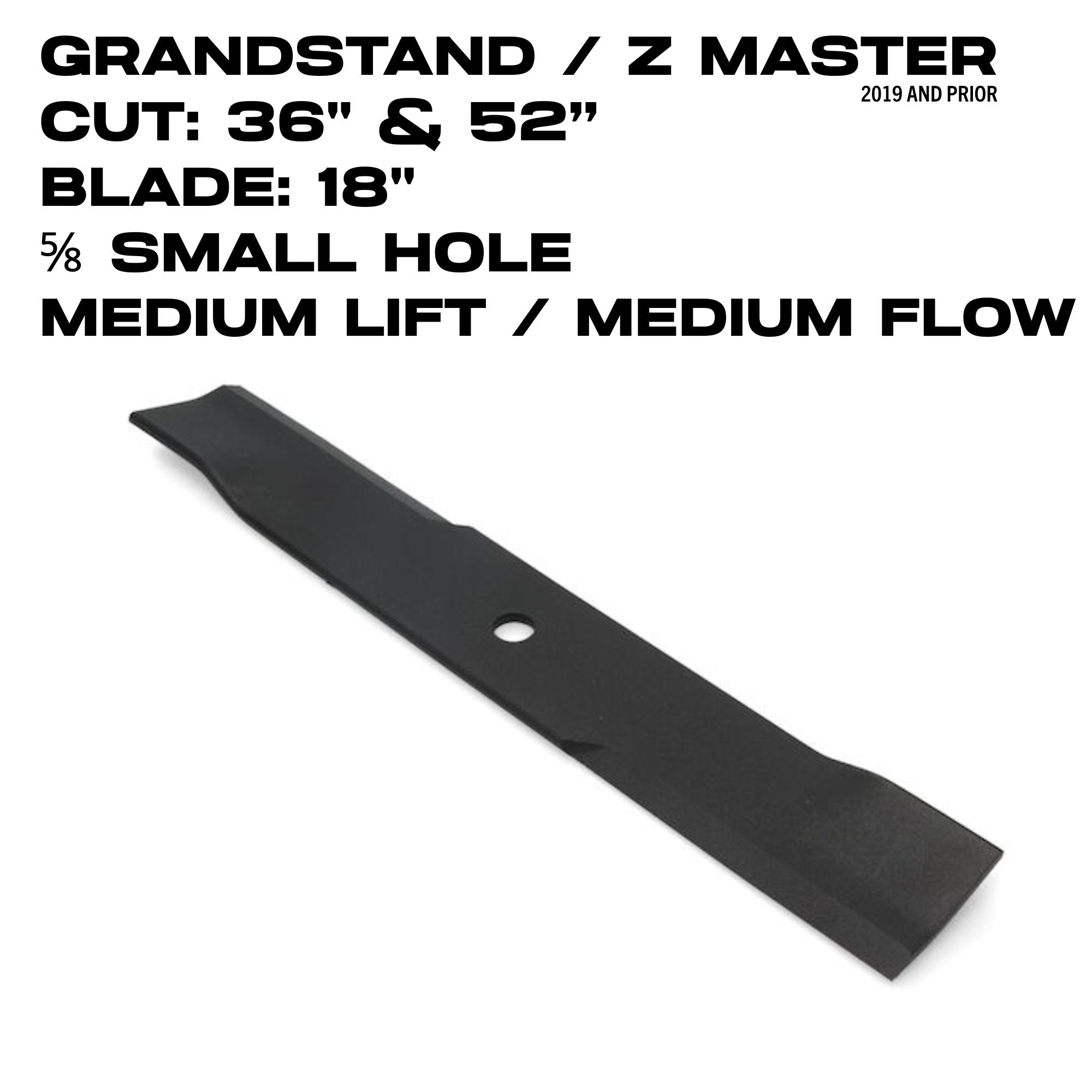 Toro Medium Flow Blade | 18
