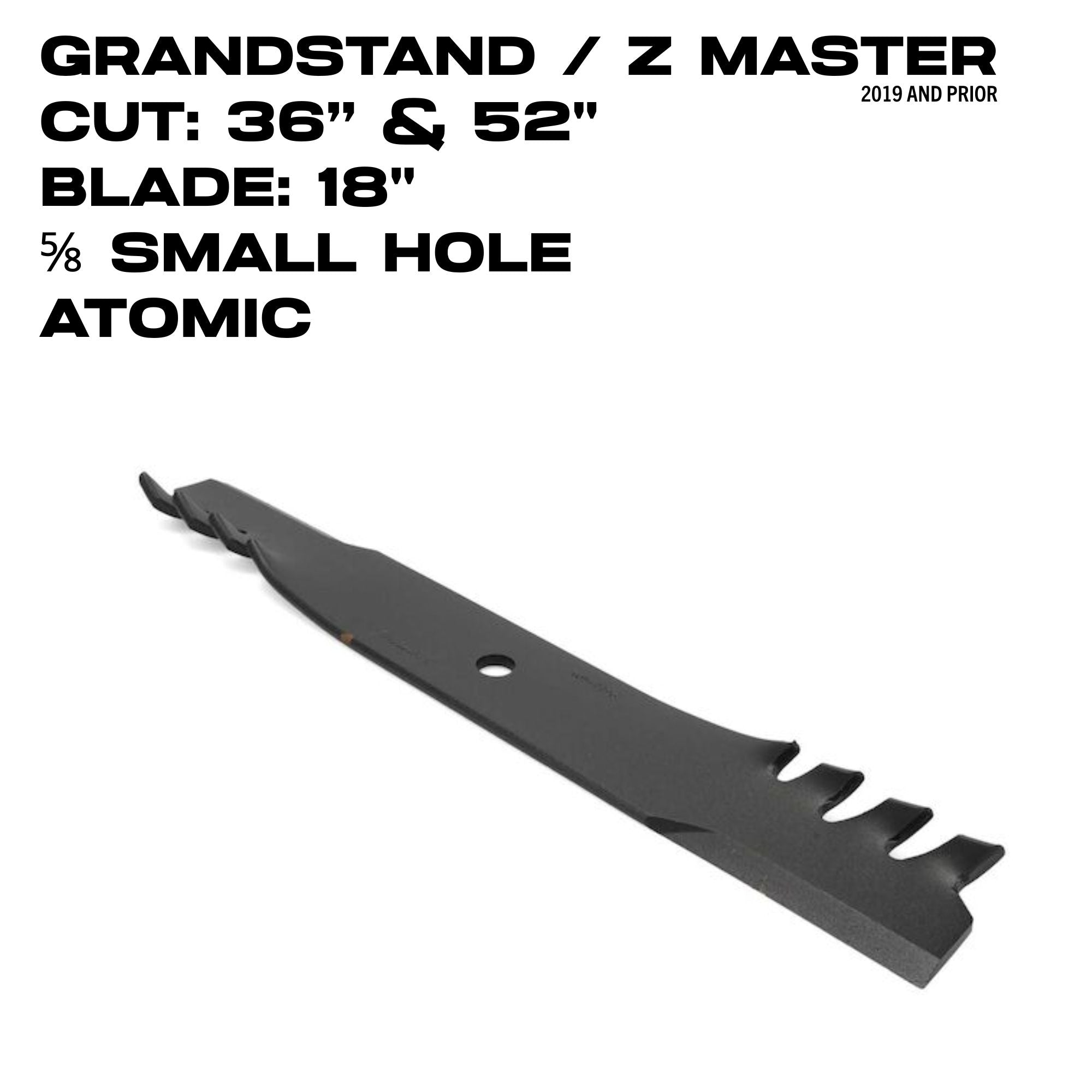 Toro 18 Inch Atomic Blade | GrandStand / Z Master | 36