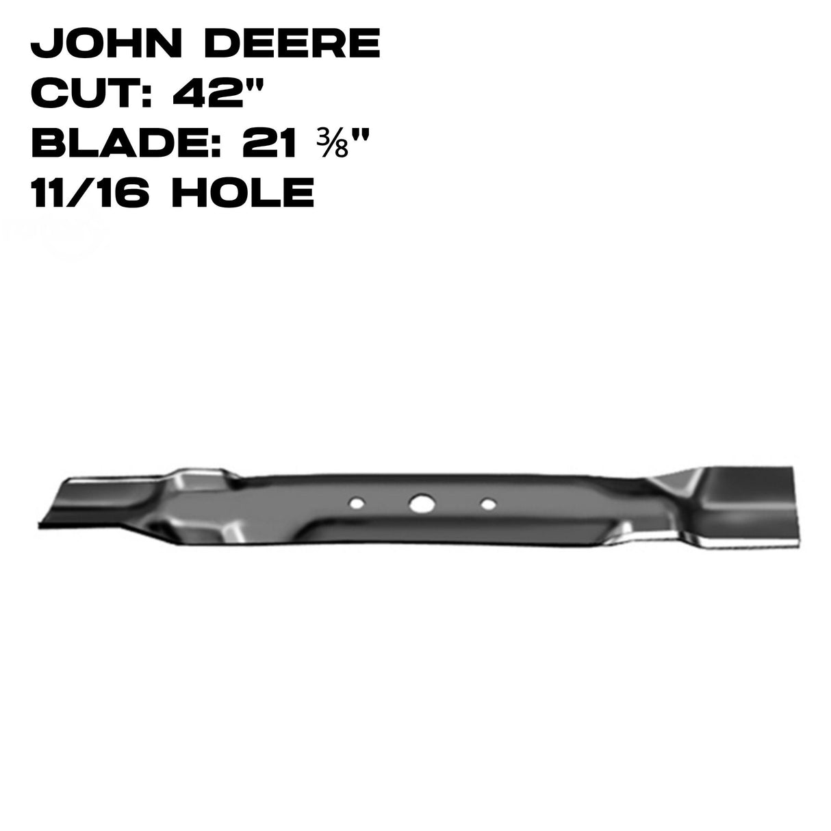 Rotary 21 3/8" X .675 Blade | John Deere | 42" Deck | 10635