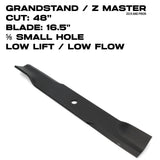 Toro Low Flow Blade | 16.5" | Z Master / GrandStand | 48" Deck | 107-3193-03