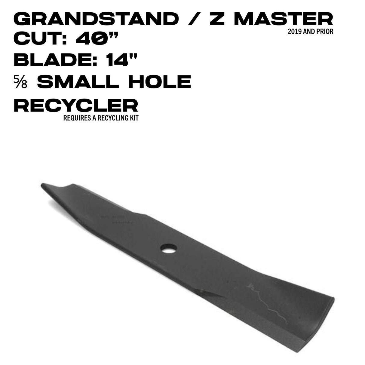 Toro Recycler Blade | 14" | GrandStand / Z Master | 40" Deck | 108-4089-03