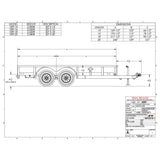 Big Tex Heavy Duty Utility Trailer | 16FT| Tandem Axle  | Pipe Top | 10PI-16BK4HDIR