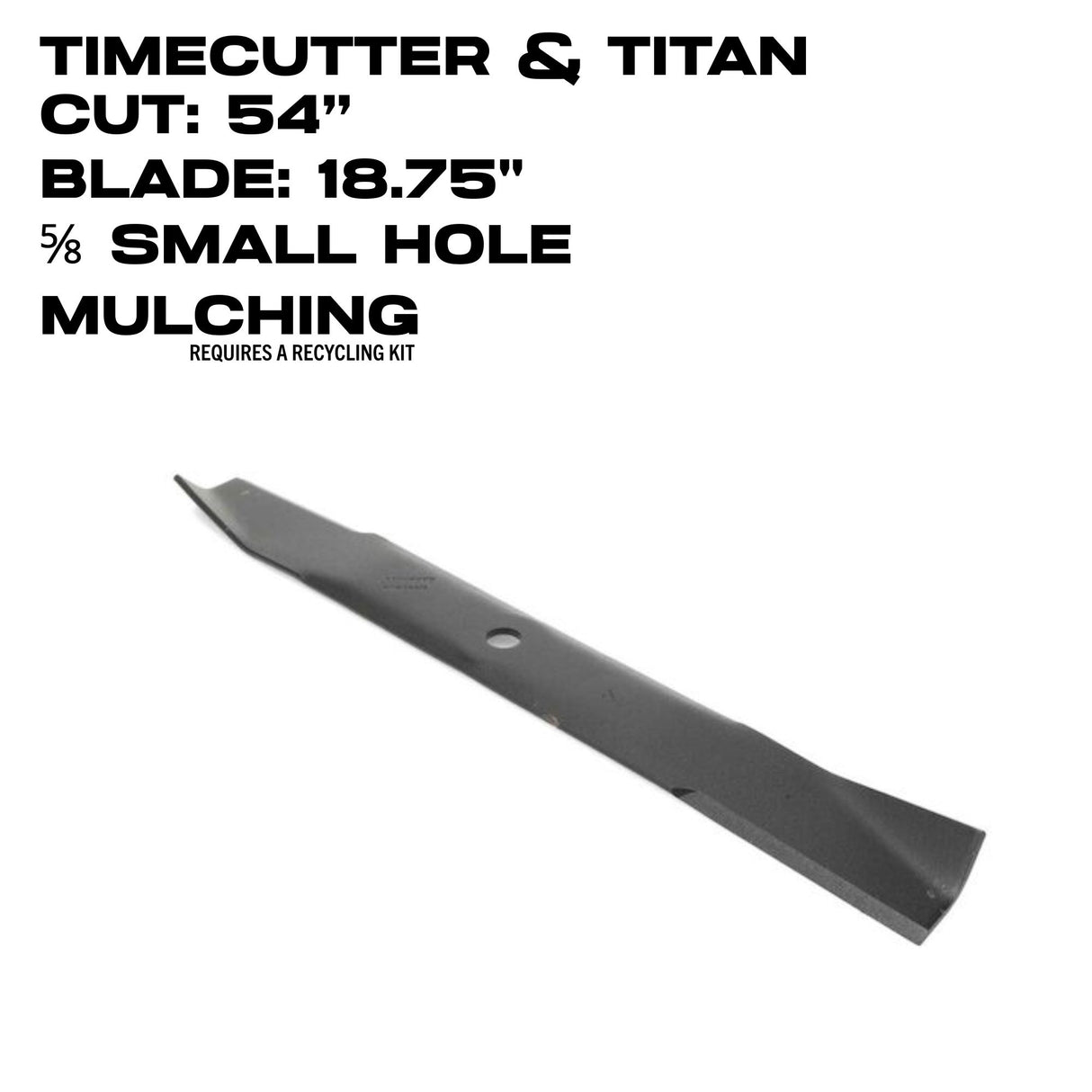 Toro Mulching Blade | 18.75" | TimeCutter / Titan | 54" Deck | 115-4999-03