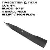 Toro Hi Flow Blade | 18.75" | TimeCutter / Titan | 54" Deck | 115-9650-03