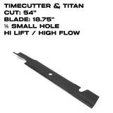 Toro Hi Flow Blade | 18.75" | TimeCutter / Titan | 54" Deck | 115-9650-03